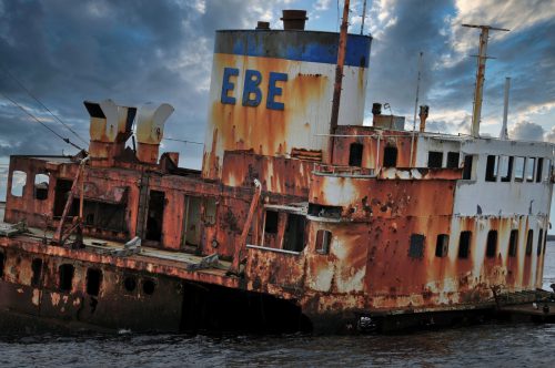 2011 Schiffswrack Beagle-Kanal Feuerland