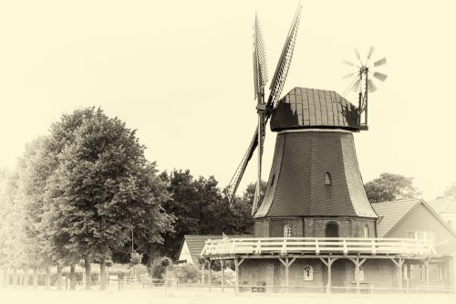 Mühle Elisabeth,Selsingen, Niedersächsische Mühlenstraße