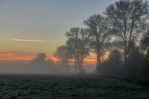 2022 Worpswede Teufelsmoor Morgenrot