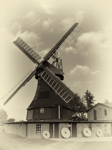 Mühle Margaretha, Hemmingstedt, Dithmarschen, Schleswig-Holstein, 