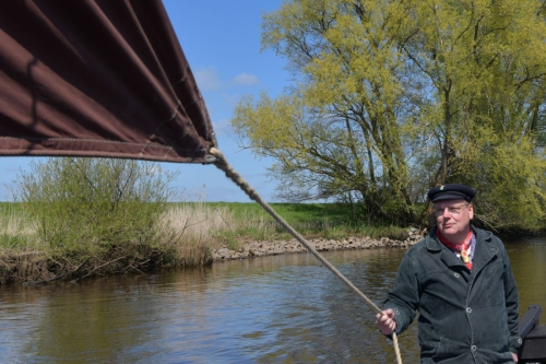 2023 Torfkahnarmada auf der Rückfahrt 