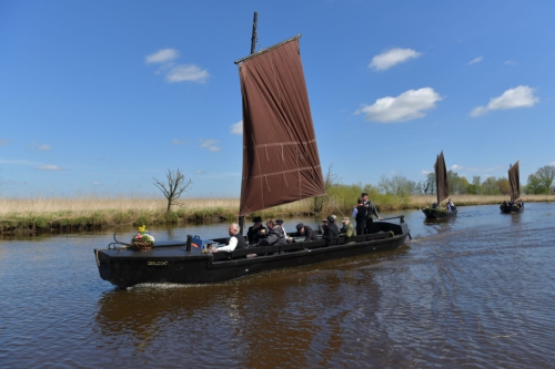 2023 Torfkahnarmada auf der Rückfahrt