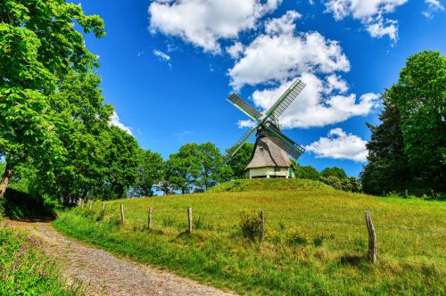 Mühle EDDA, St. Michaelisdonn, Dithmarchen, Schleswig-Holstein