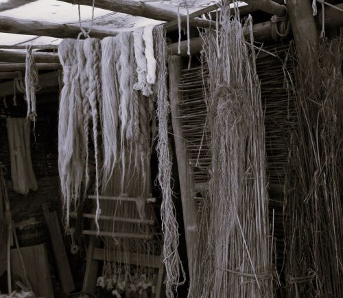 Weberei Detail 