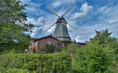 Mühle von Rönn, Osterholz-Scharmbeck, Niedersächsische Mühlenstraße